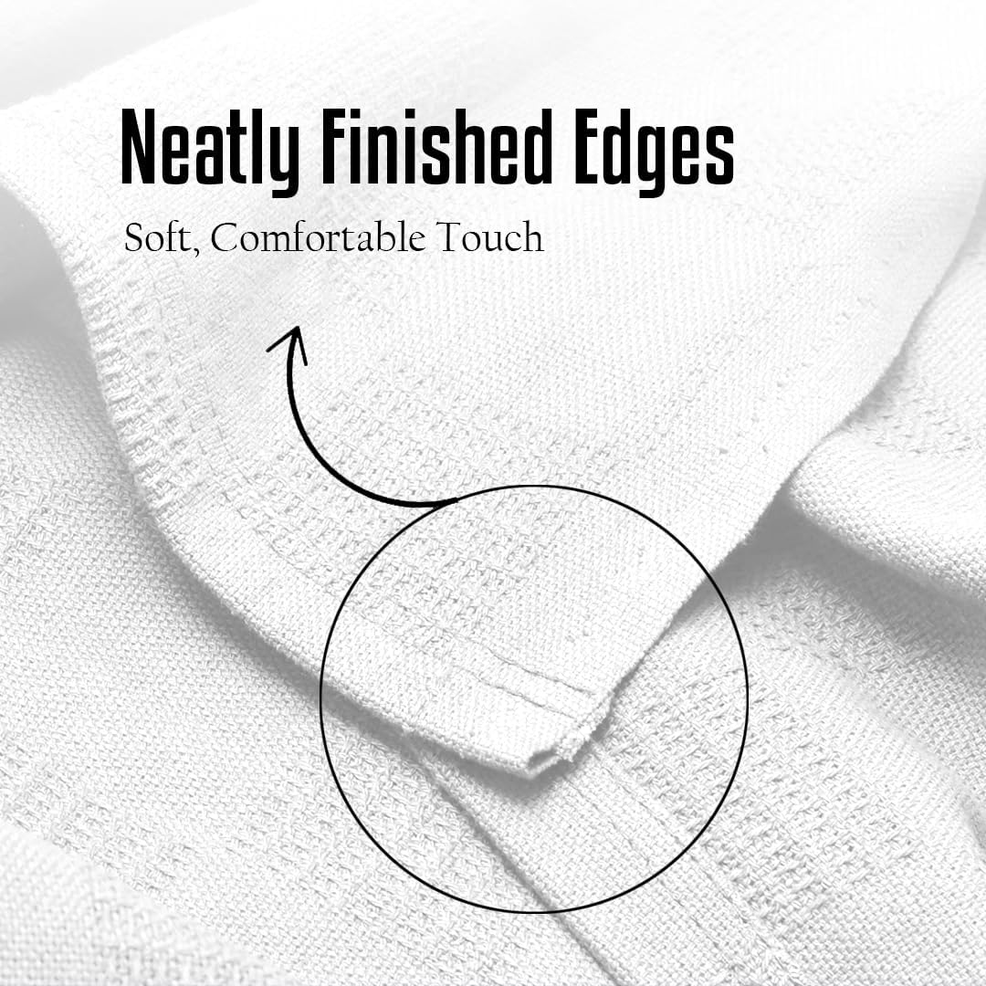 Lightweight Grey Cotton Blanket - 350 GSM Soft and Breathable Comfort