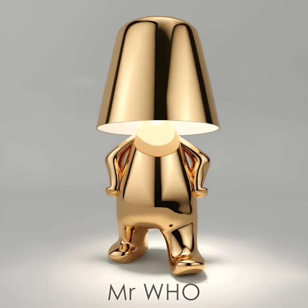 LuxeAura – Stylish Sculptural Table Lamp for Any Space