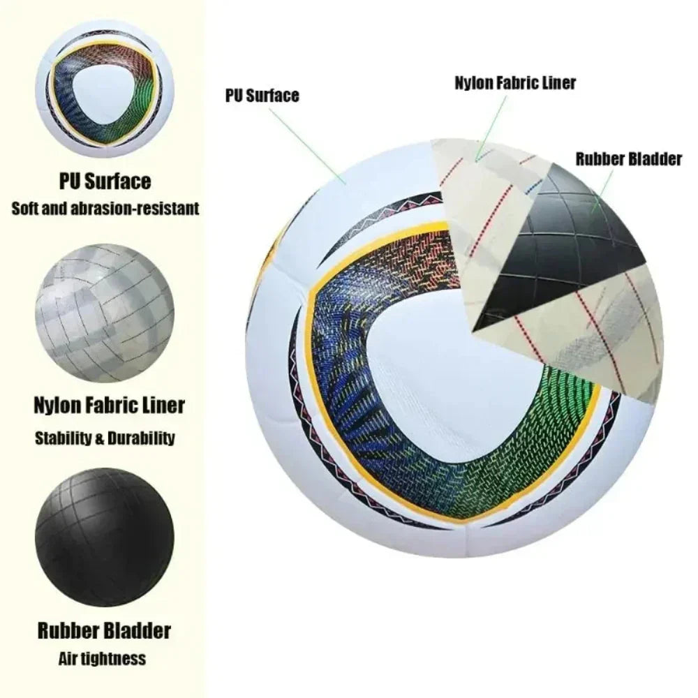 Elite Size 5 Training Soccer Ball for Outdoor Play
