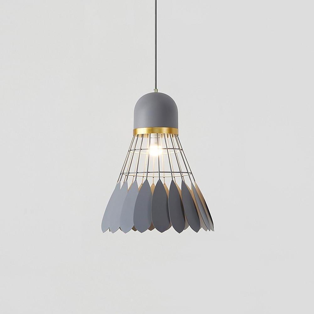 1-Light Mini Geometric Metal Industrial Pendant Lamp for Kitchen Lighting