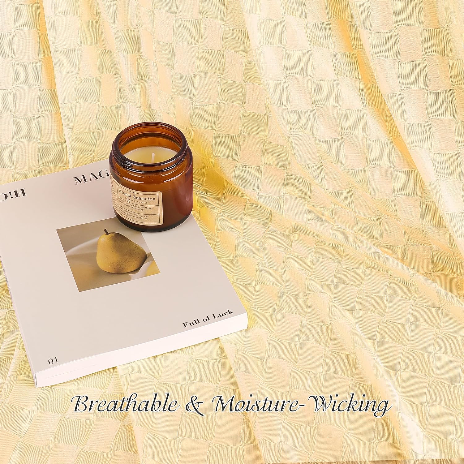 Cooling Summer Blanket - Lightweight & Breathable Double-Sided Chill Effect