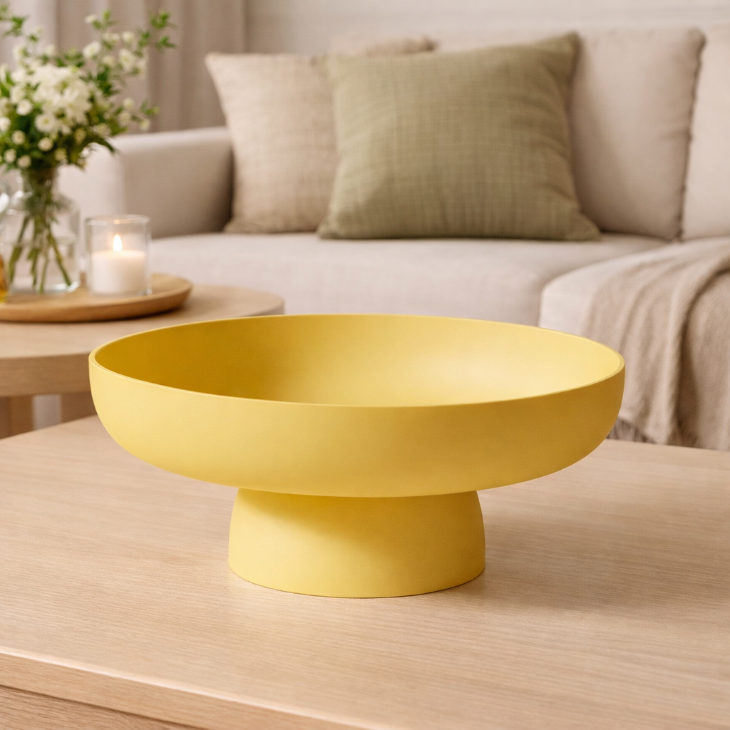 Chic Ceramic Fruit Display Bowl for Countertop Elegance